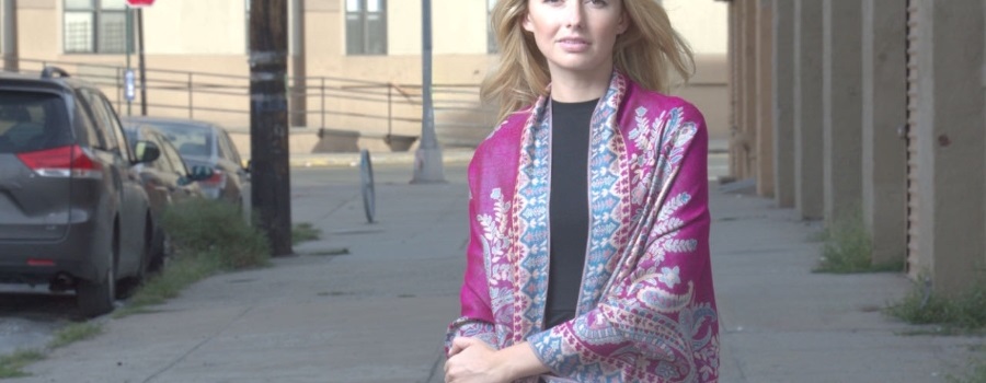 Patterned Pashmina